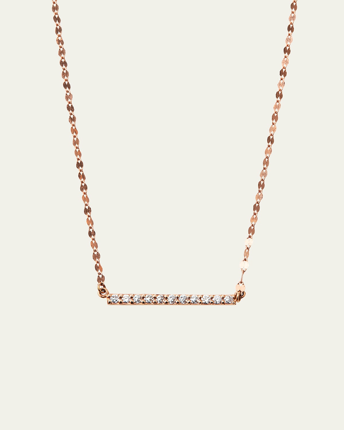 Lana 14K Gold Mirage Blake Diamond Bar Necklace