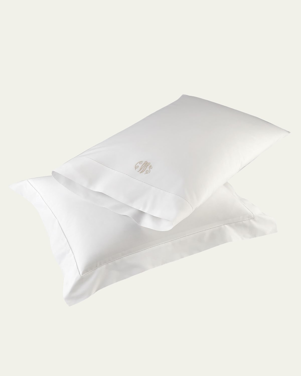 Matouk Positano Hemstitch Pillowcases, KING CASE | Thumbnail 3 Matouk Positano Hemstitch Pillowcases, KING CASE | Thumbnail 3