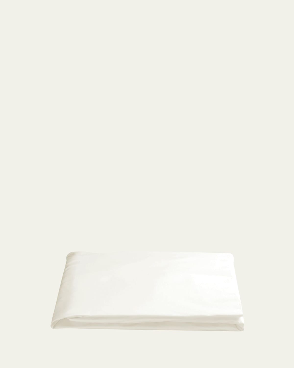 Matouk Twin Key Largo Fitted Sheet In Ivory