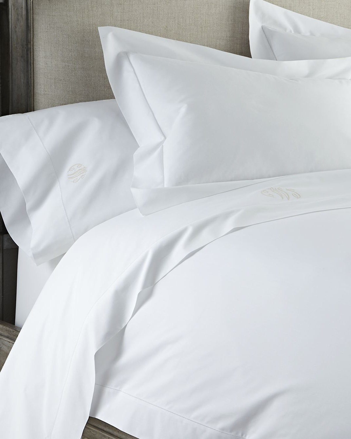 Matouk Positano Hemstitch European Sham | Thumbnail 3 Matouk Positano Hemstitch European Sham | Thumbnail 3