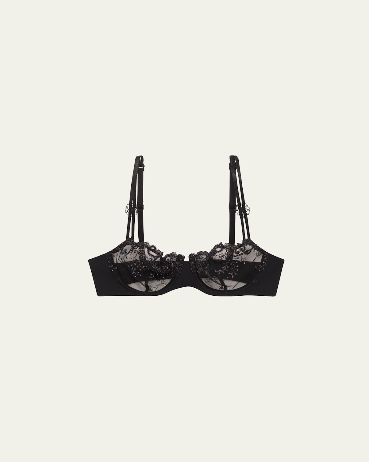 Delice Embroidered Demi Bra