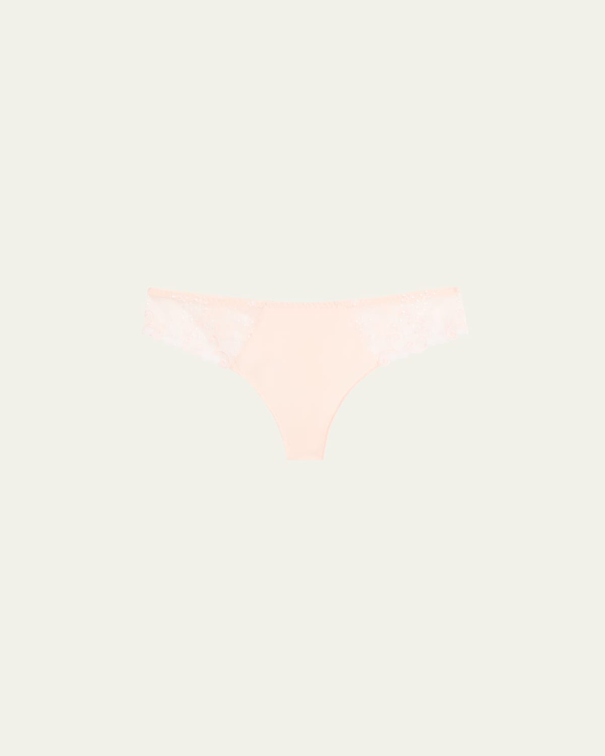 SIMONE PERELE DELICE LACE MESH THONG 