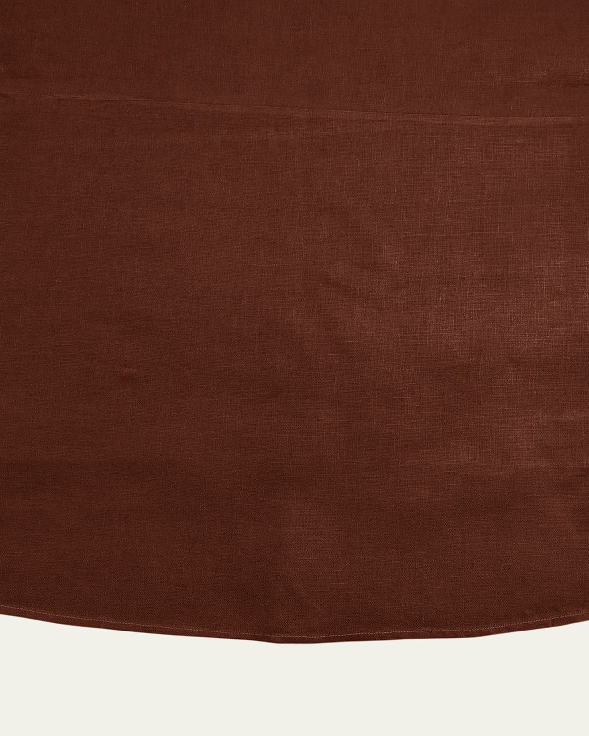 Sferra Festival Round Tablecloth, 90"dia In Chocolate