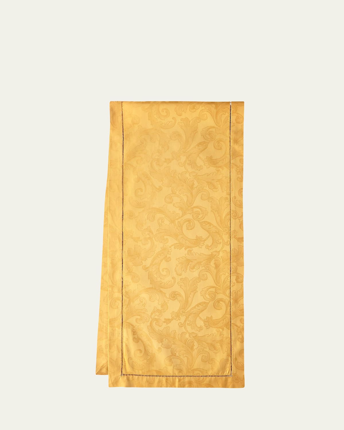 Acanthus Jacquard Table Runner, 15" x 72"