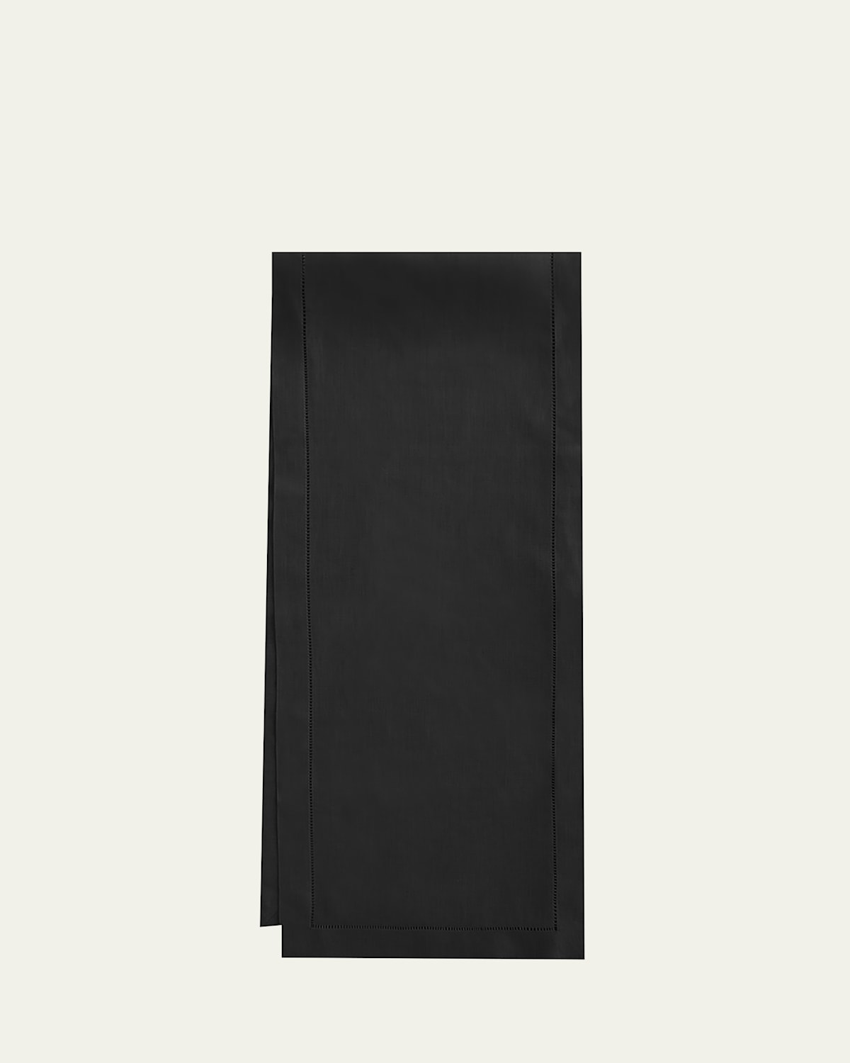 Sferra Festival Table Runner, 15" X 108" In Black