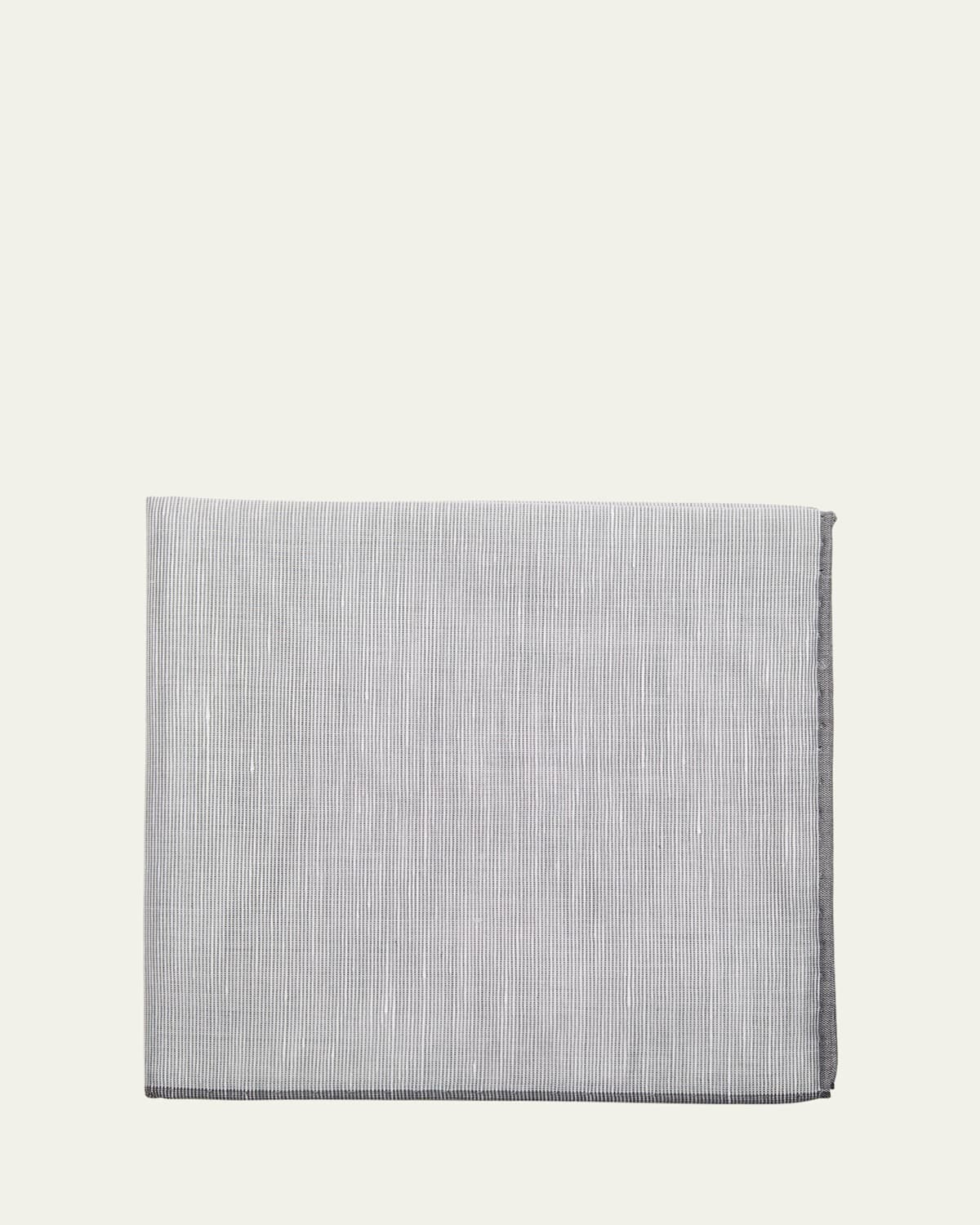 Men's Cotton-Linen Pocket Square