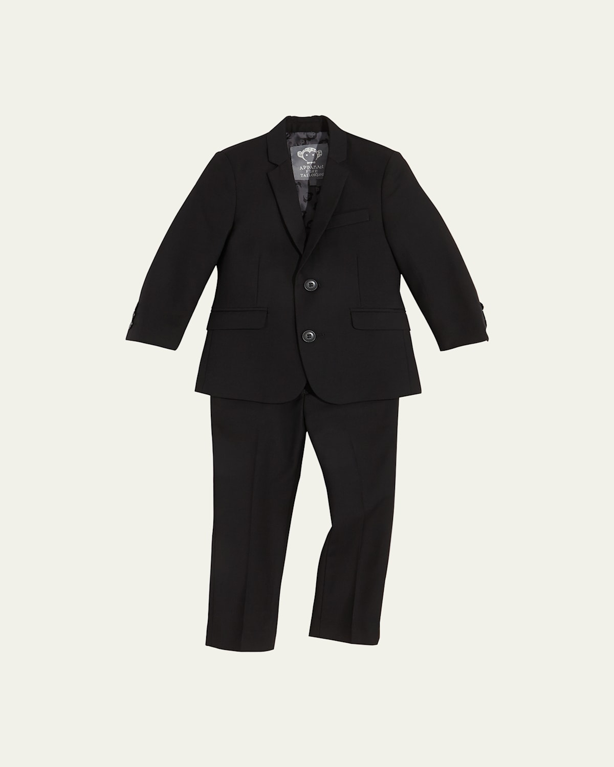 Appaman Boys' Two-piece Mod Suit, Vintage Black, 2t-14 In Black