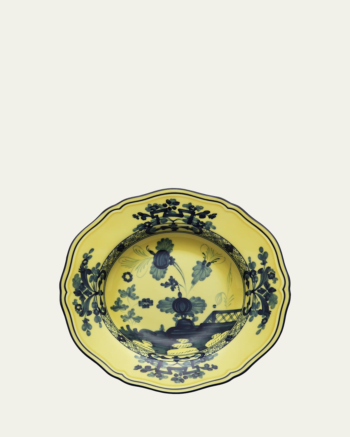 GINORI 1735 Oriente Italiano Vermiglio Salad Plate