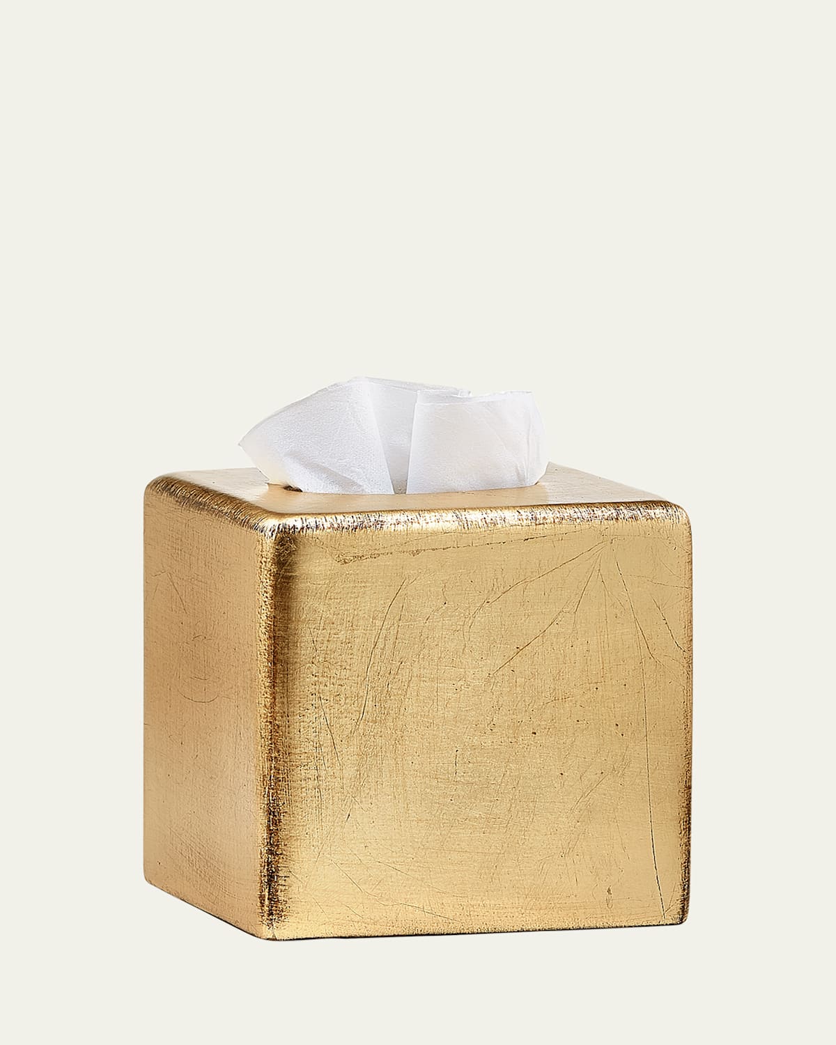 Labrazel Ava Tissue Box Cover, Gold | Thumbnail 3