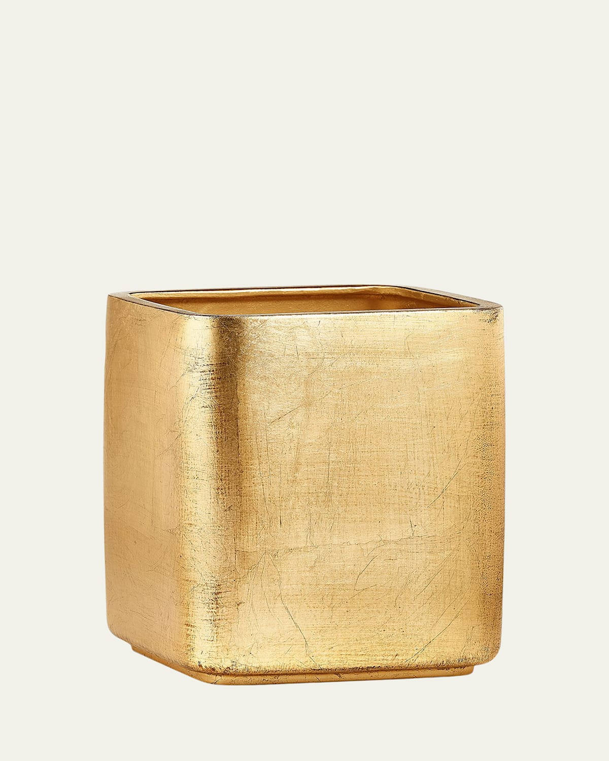 Labrazel Ava Wastebasket, Gold | Thumbnail 4