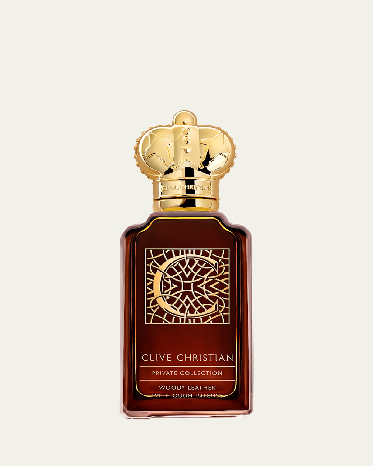Private Collection C Woody Leather Masculine, 1.7 oz.
