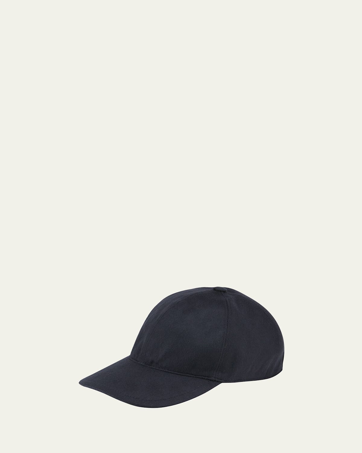 Men's Solid Cashmere Baseball Cap