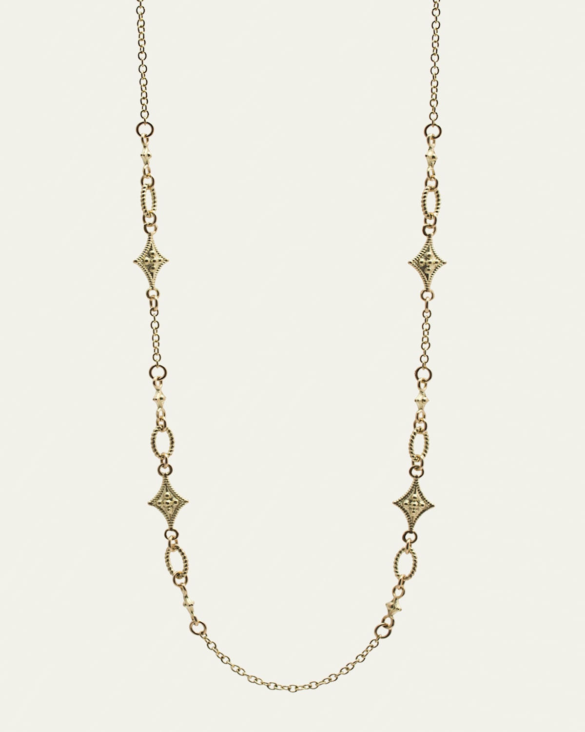 Old World Sueno Crivelli Toggle Lariat Necklace