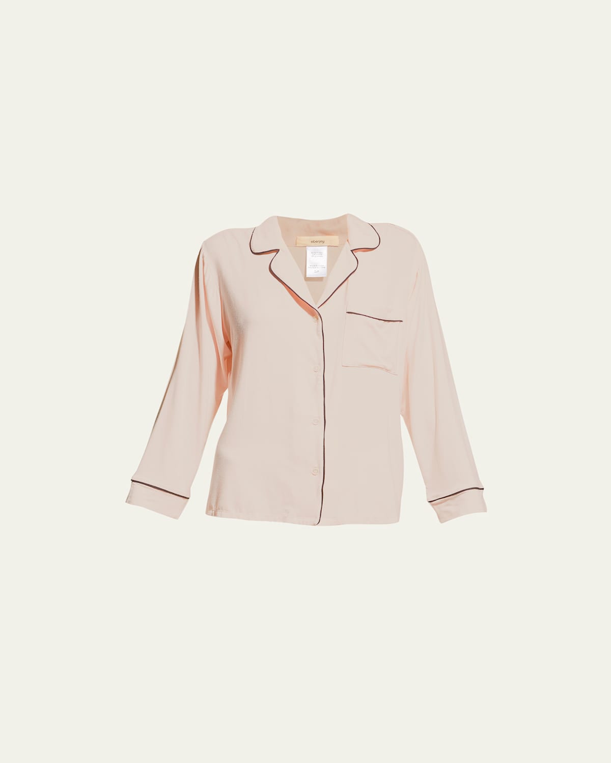 Eberjey Gisele Long Pajama Set In Neutral