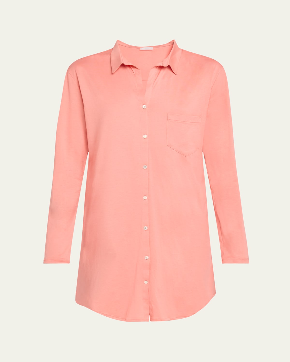 Hanro Cotton Deluxe Boyfriend Sleepshirt