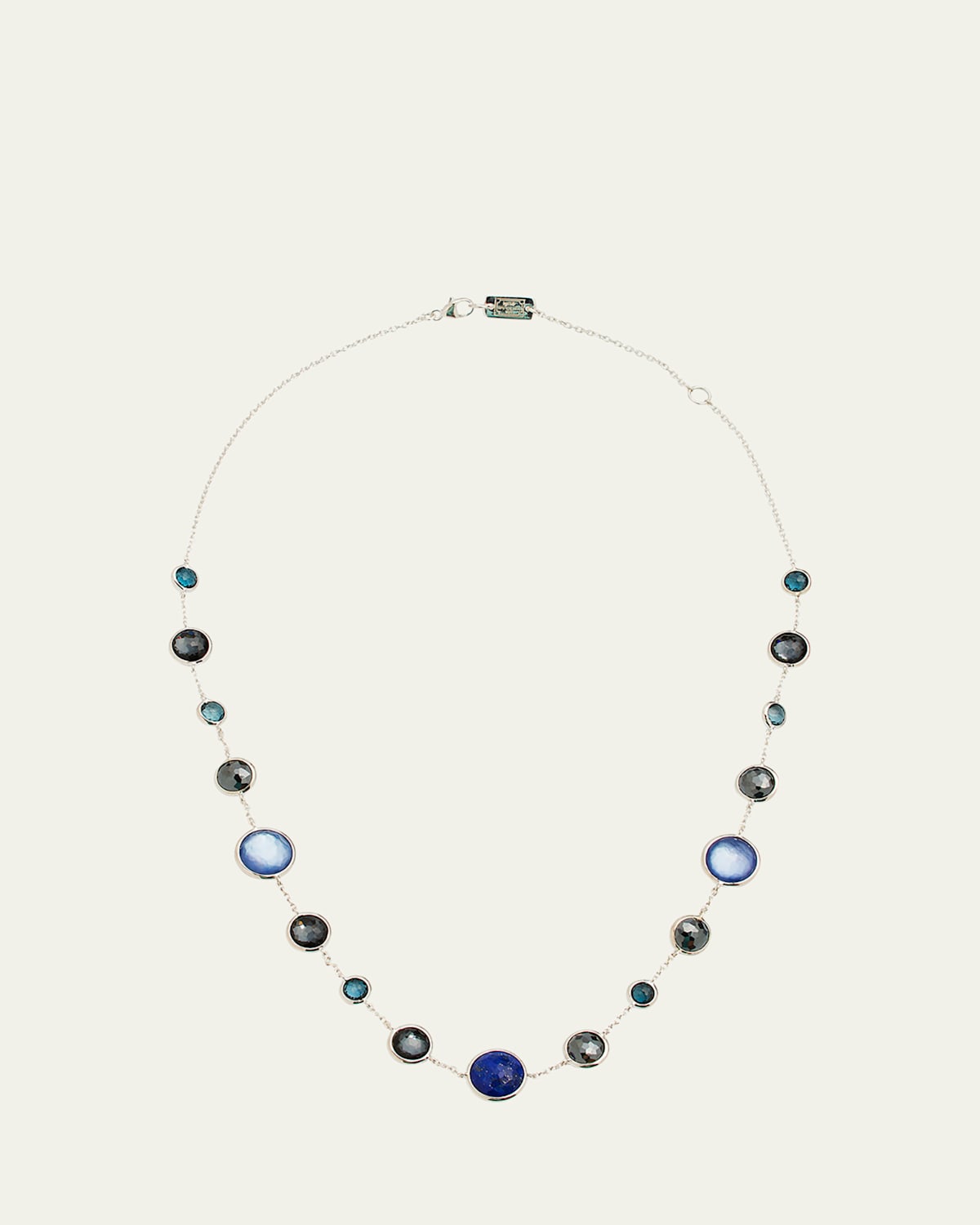Lollitini Short Necklace in Sterling Silver