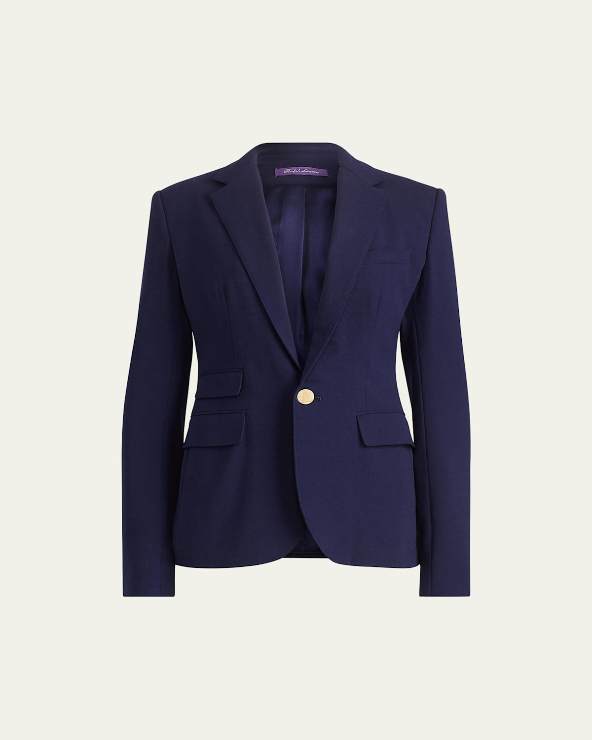 Parker One-Button Wool Jacket