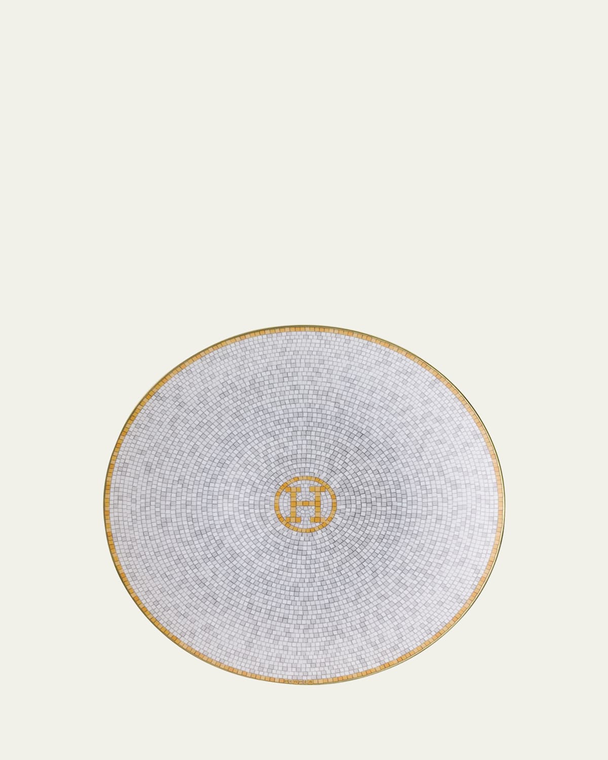 Pre-owned Herm S Mosaique Au 24 Bread & Butter Plate
