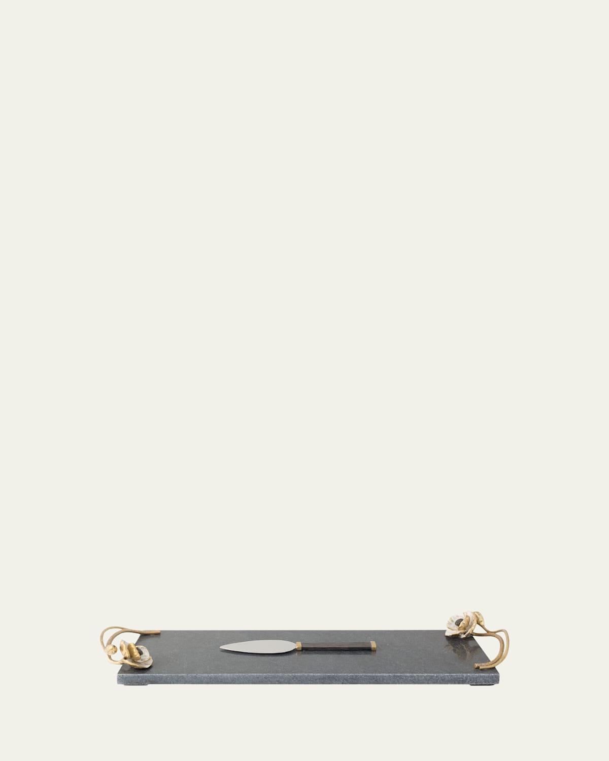 Michael Aram Anemone Small Cheese Board with Spreader