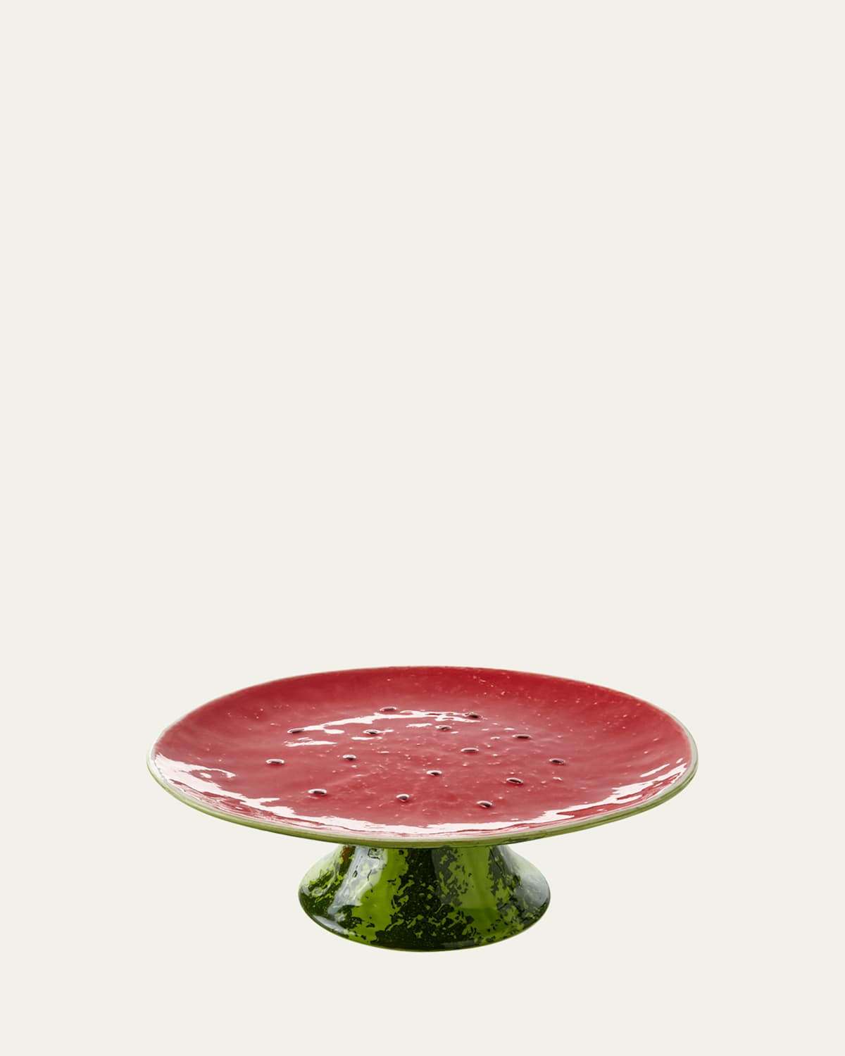 Bordallo Pinheiro Watermelon Cake Stand