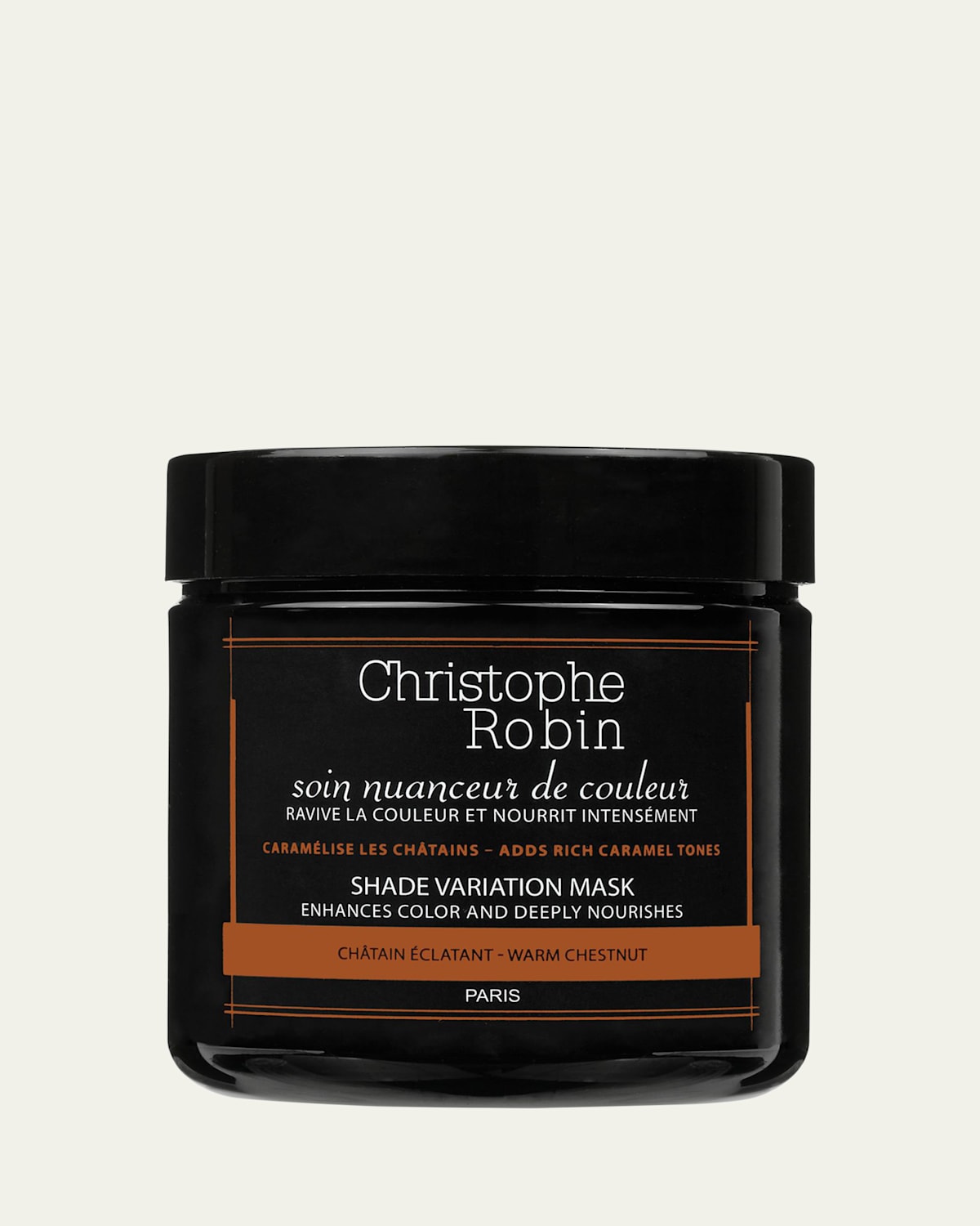 Shade Variation Care Nutritive Mask with Temporary Coloring &#150; Warm Chestnut, 8.4 oz./ 250 mL