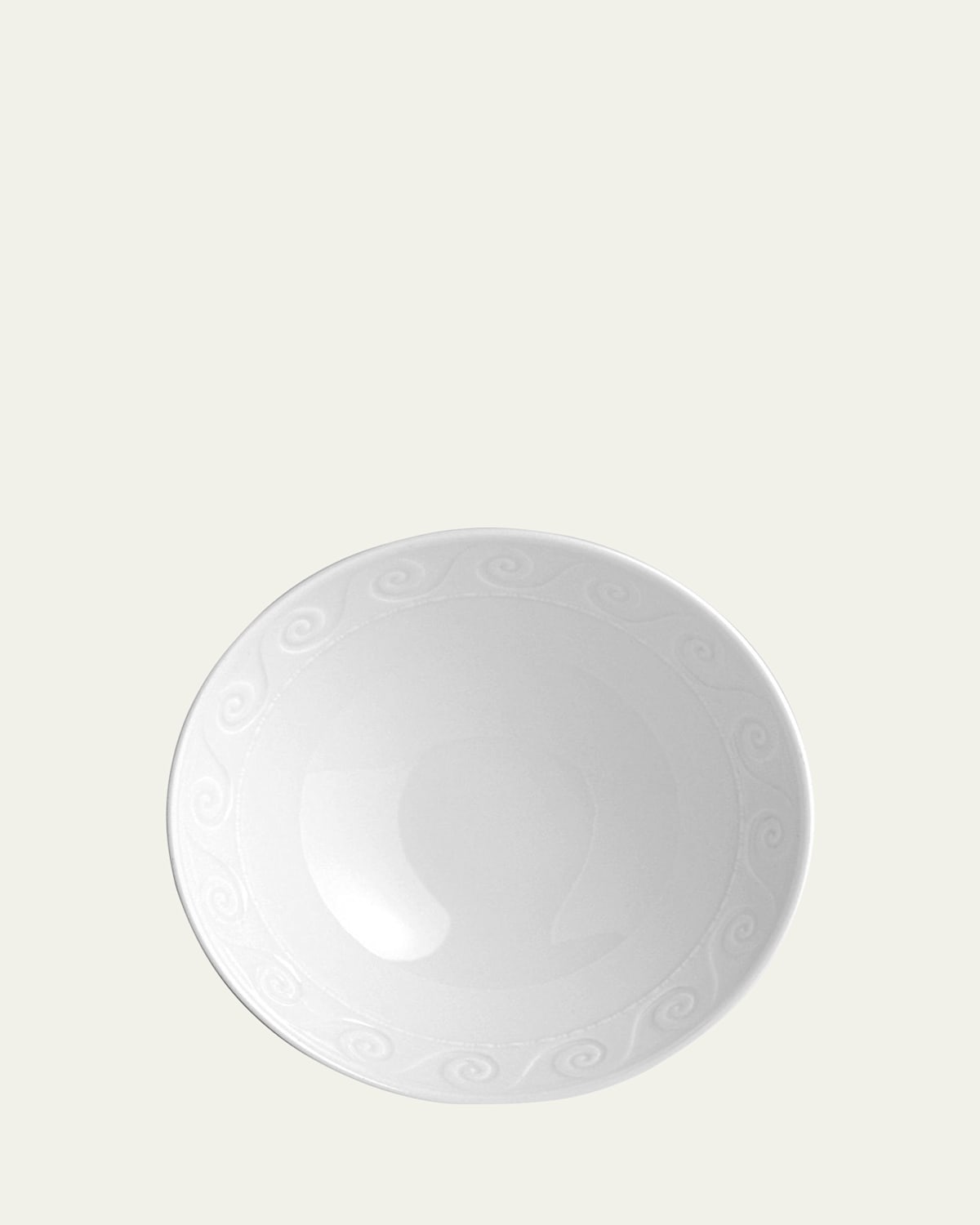 Bernardaud Louvre Cereal Bowl In White