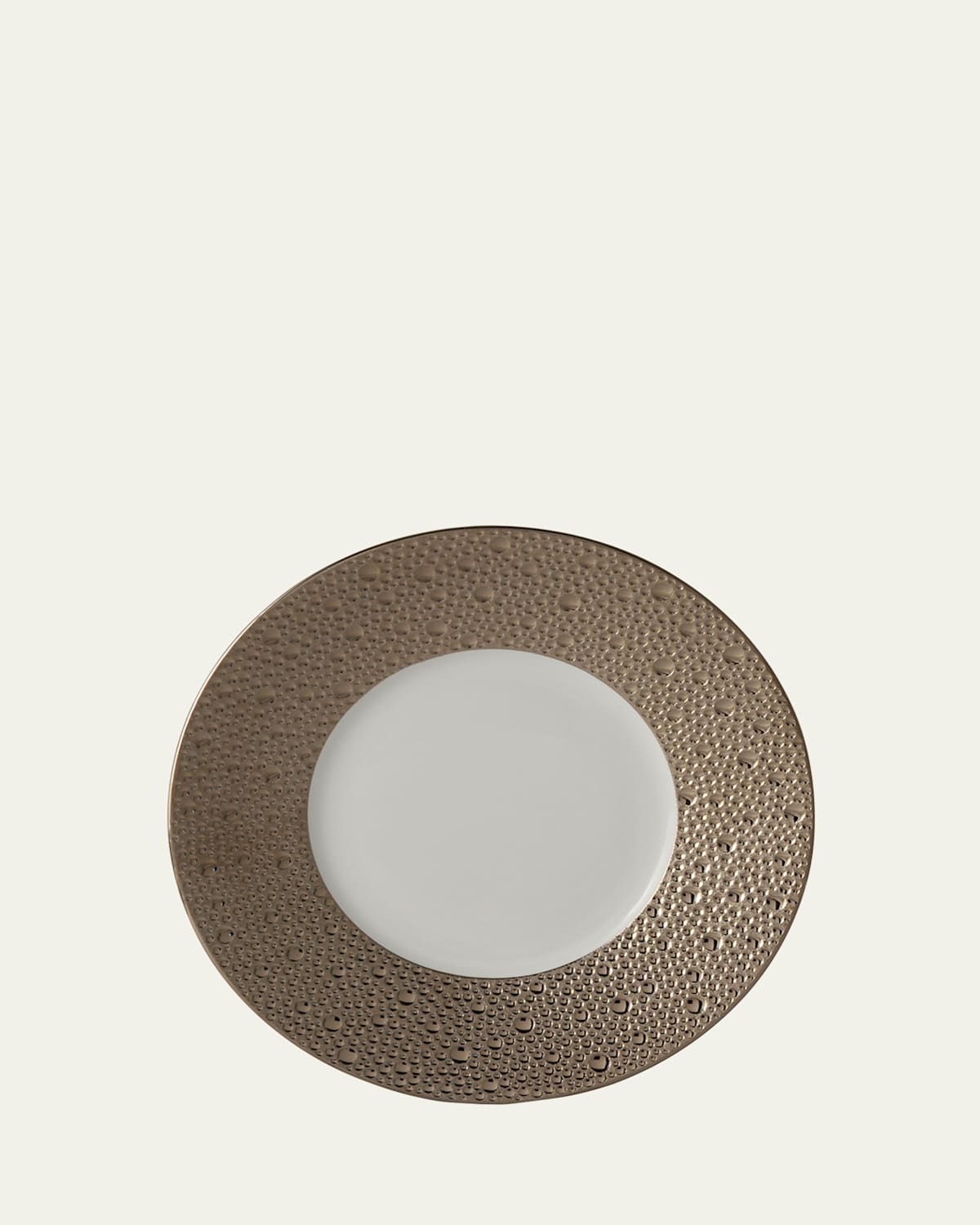 Shop Bernardaud Ecume Platinum Salad Plate In Multi