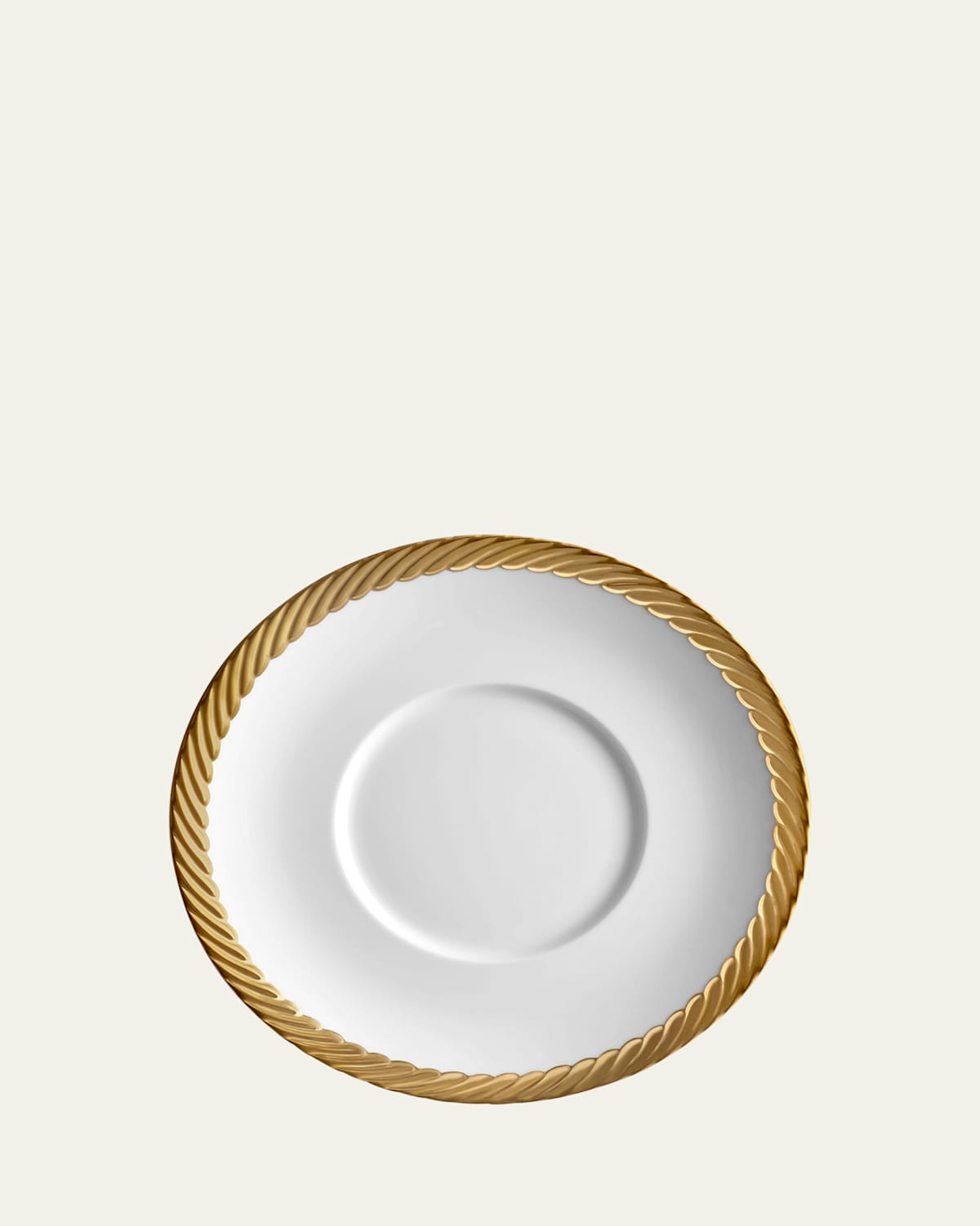 L'objet Corde Saucer, White/gold In White/gold