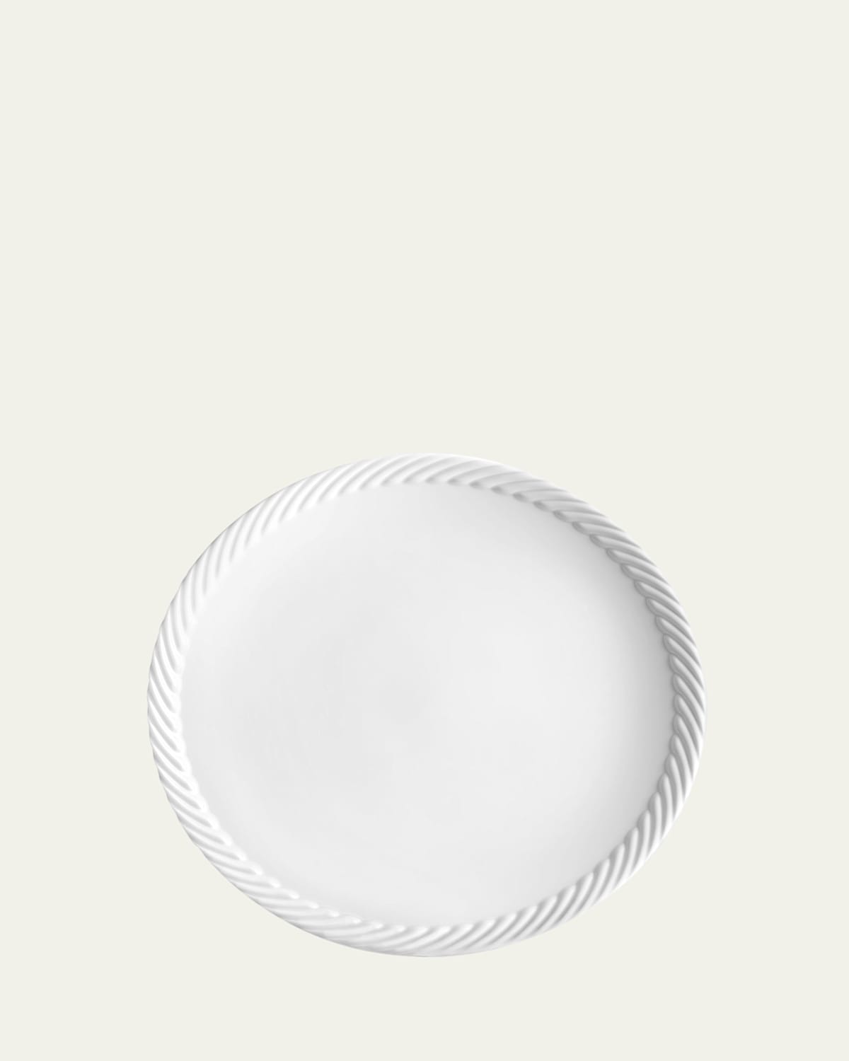 L'Objet Corde Dinner Plate, White | Thumbnail 3 L'Objet Corde Dinner Plate, White | Thumbnail 3