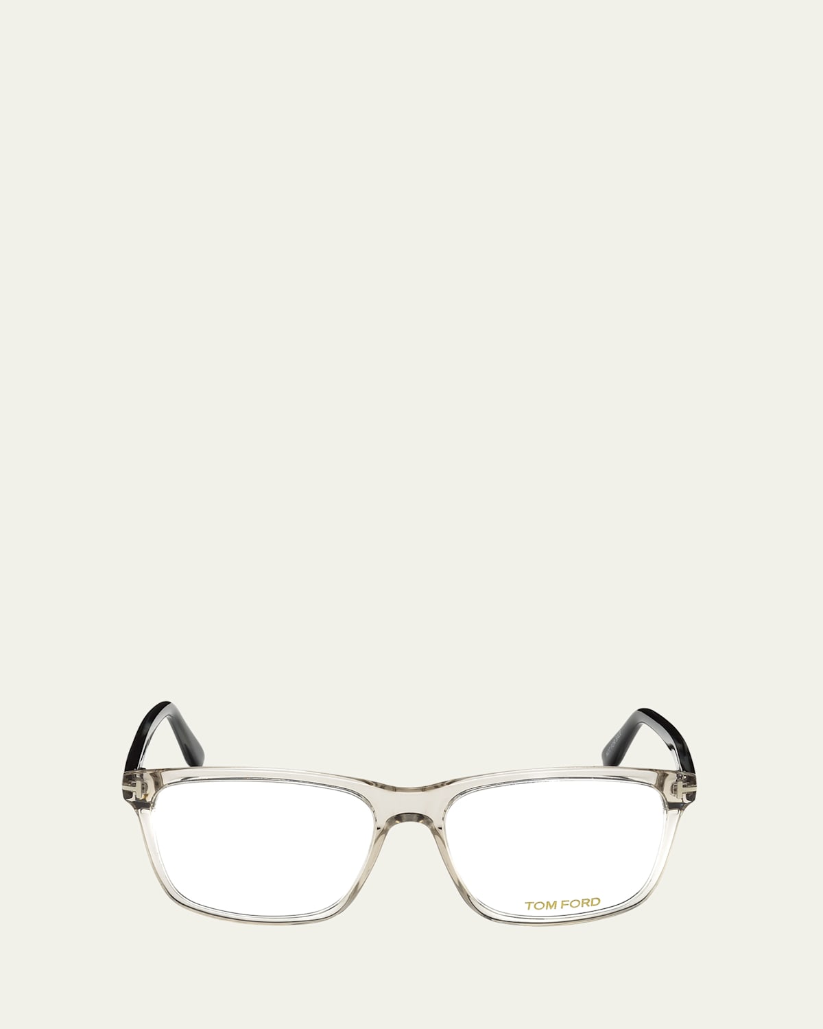 Square Acetate Optical Glasses, Gray