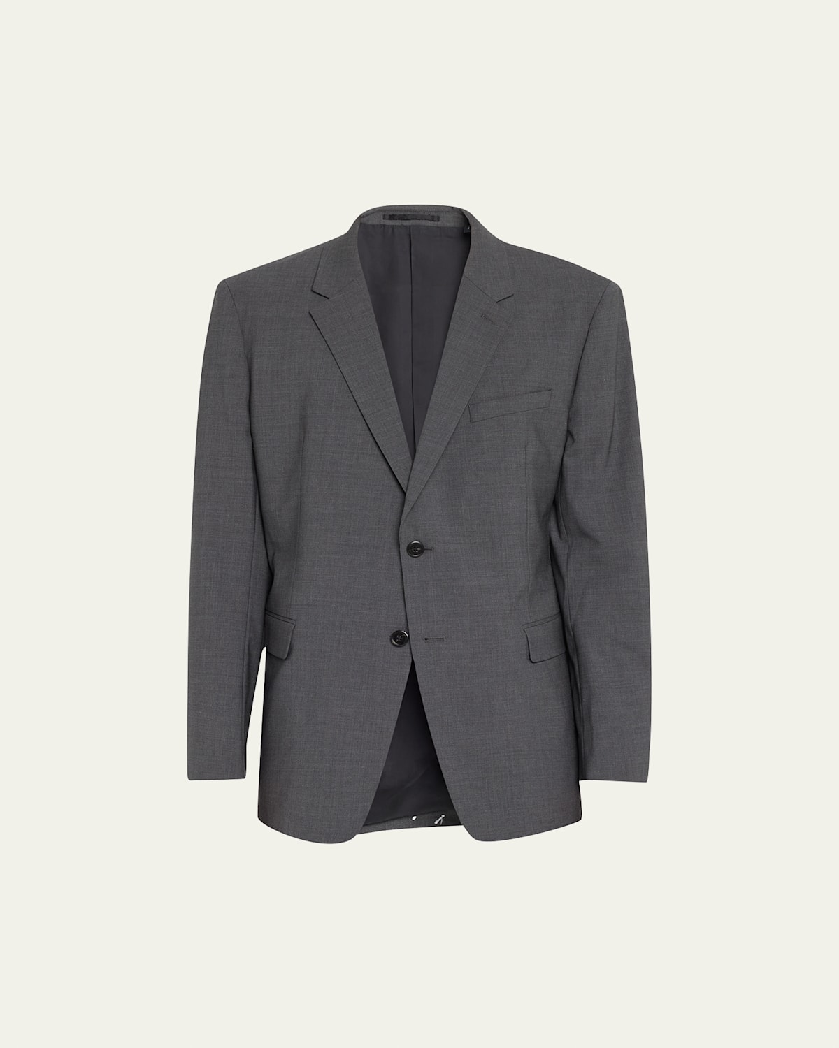Theory Men's Chambers Stretch Wool Blazer In Gray