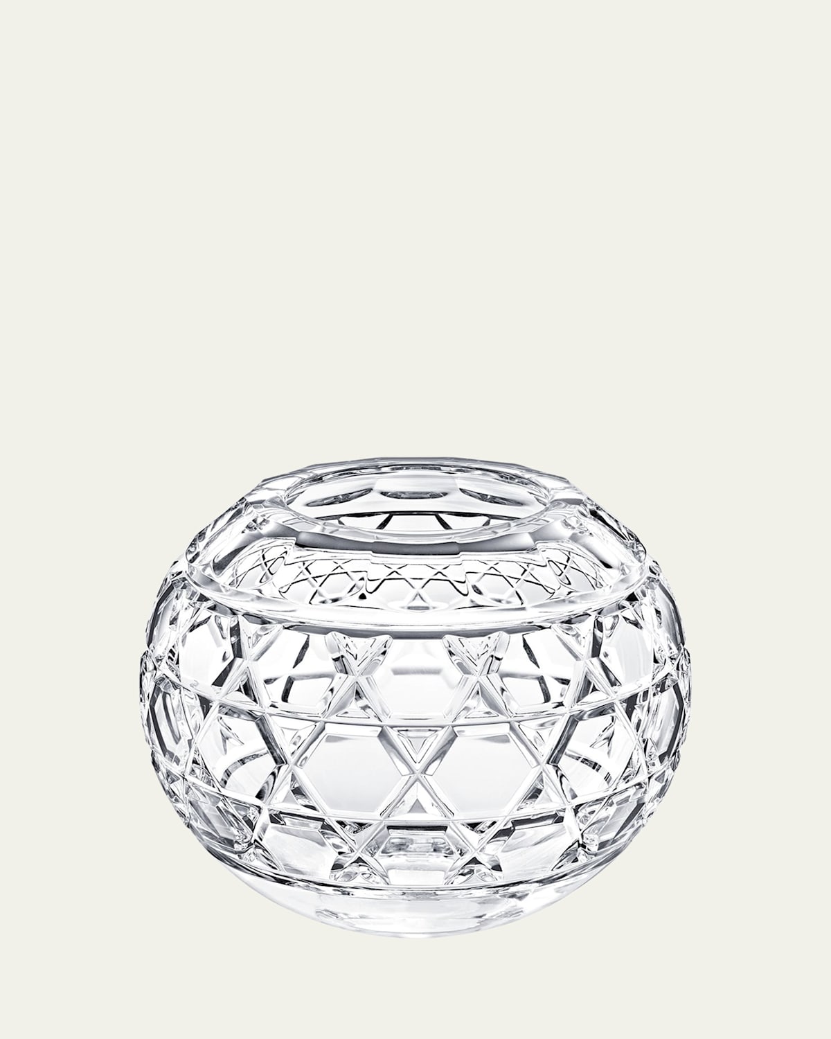 Saint Louis Crystal Royal Small Vase, Clear In Clear