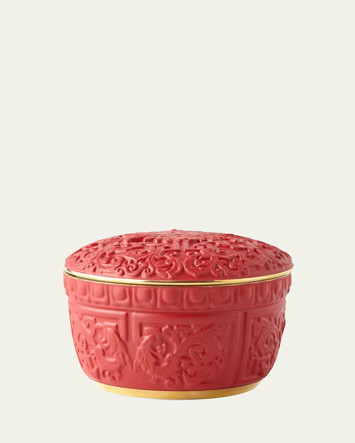 L'objet Cinnabar Candle In Red