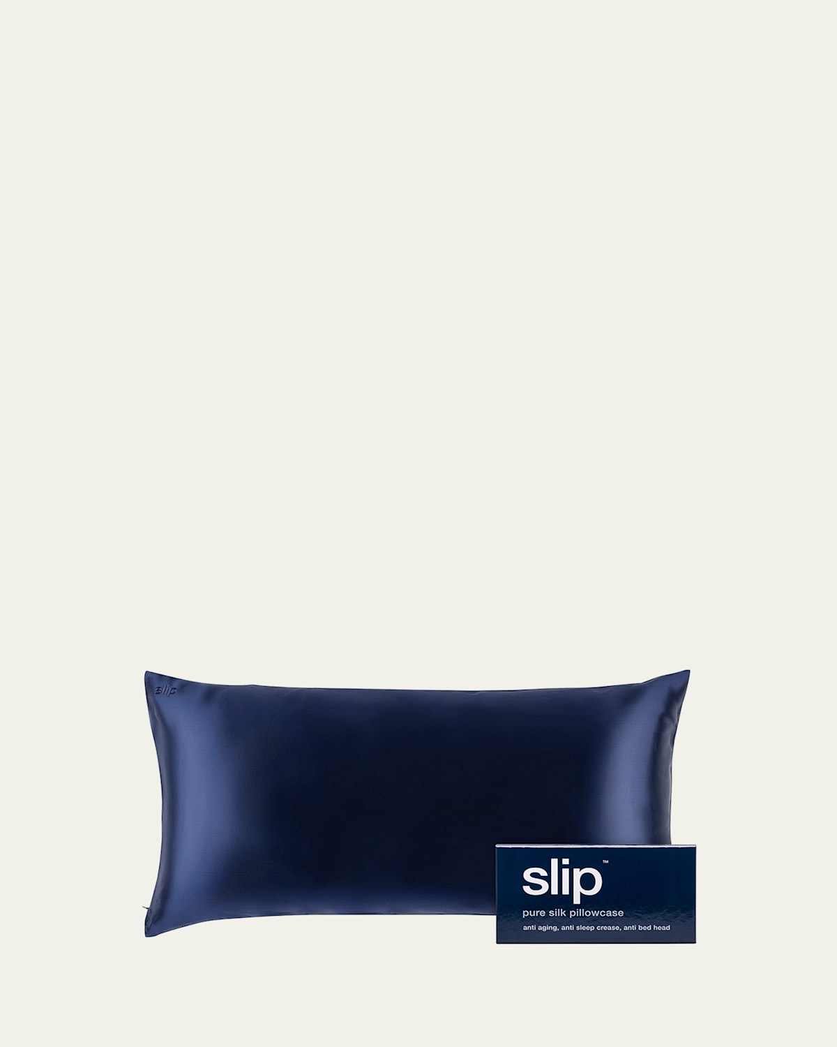 Slip Pure Silk Pillowcase, King In Navy