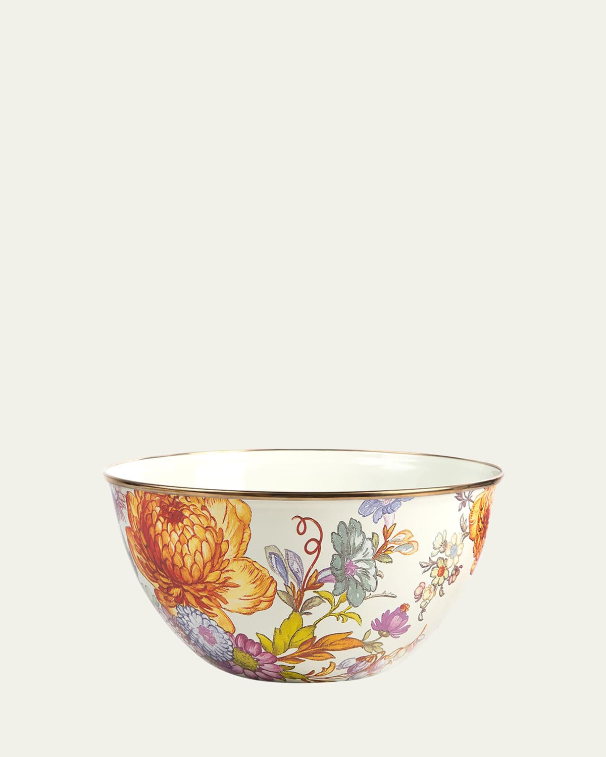 Mackenzie-childs Flower Market Large Everyday Bowl In Multi