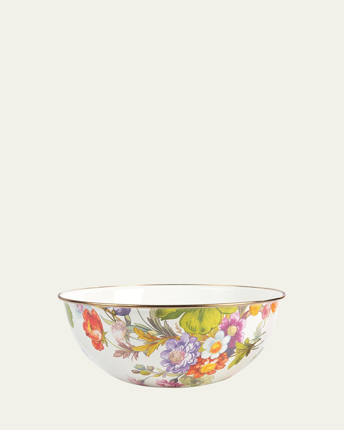 Mackenzie-childs Flower Market Extra Large Everyday Bowl