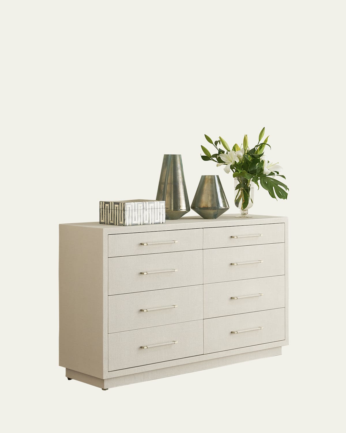 Interlude Home Taylor 8-drawer Dresser In White
