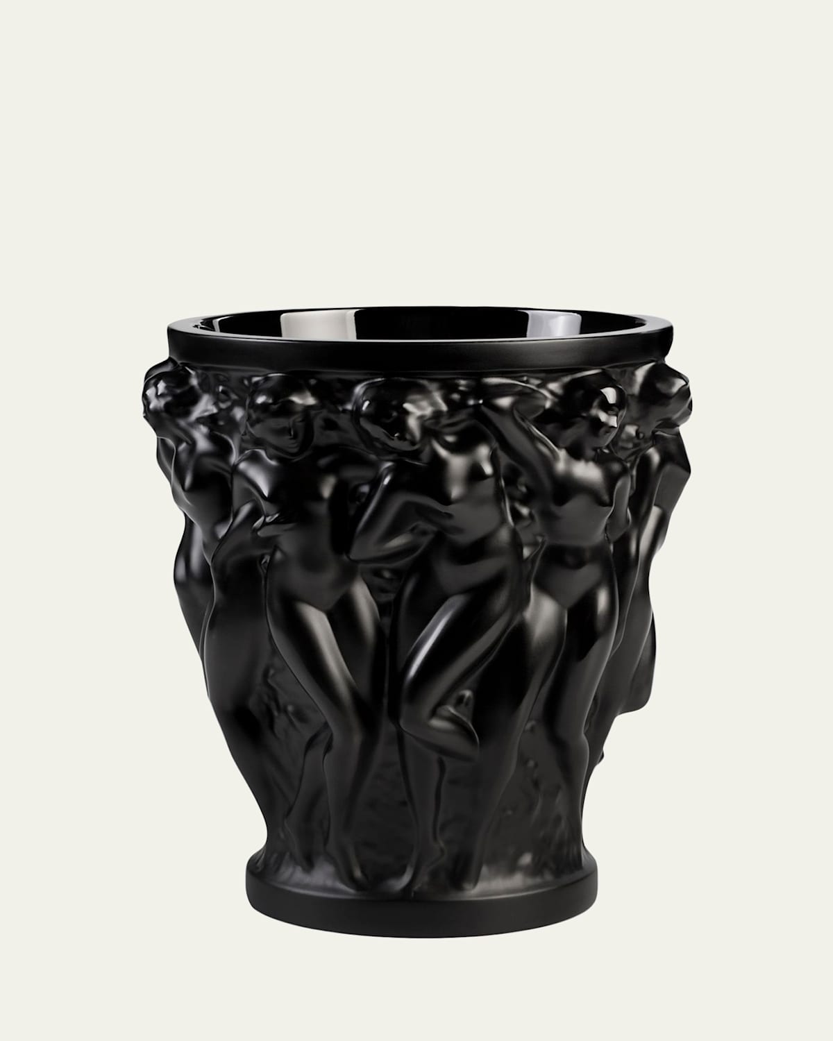 Lalique Bacchantes Crystal Vase