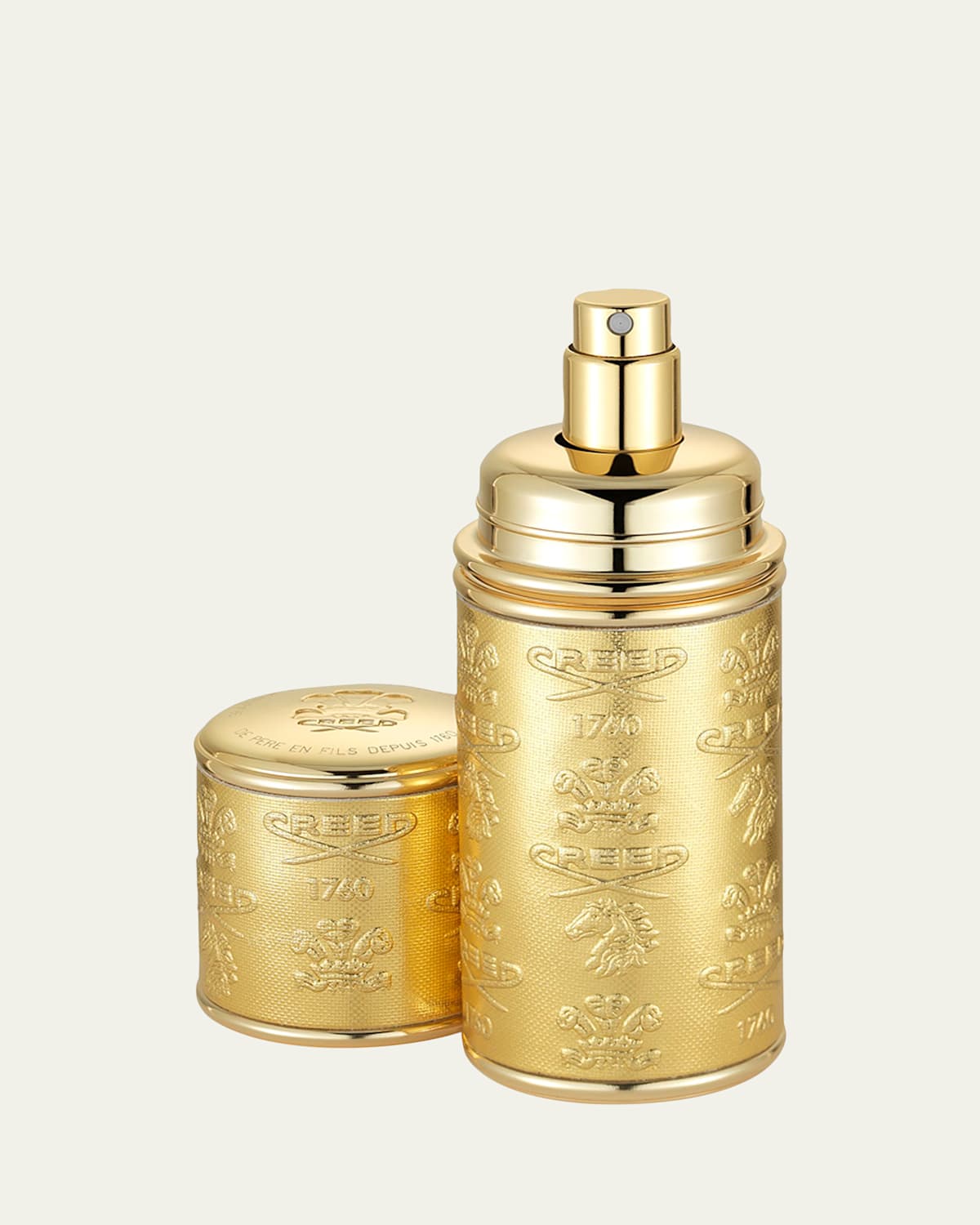 CREED 1.7 oz. Deluxe Atomizer, Gold with Gold Trim