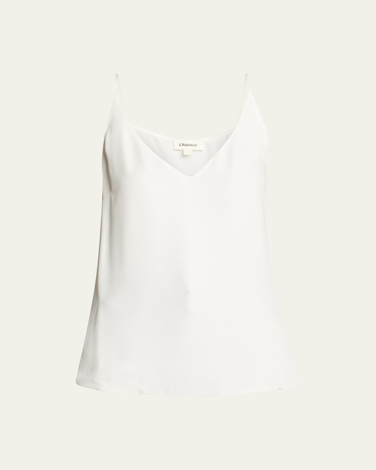 Gabriella Silk V-Neck Tank