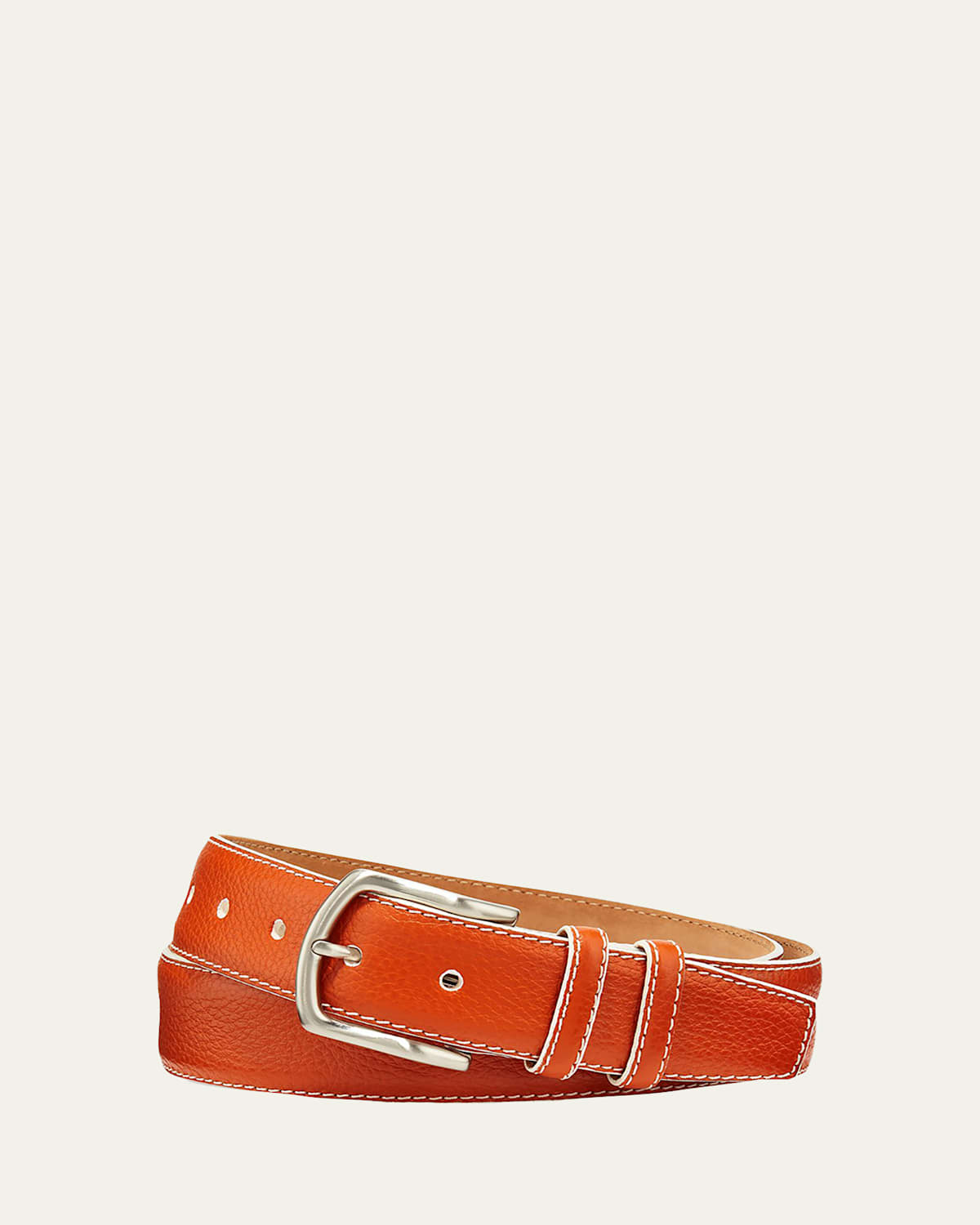 Men's South Beach Pebbled Leather Belt