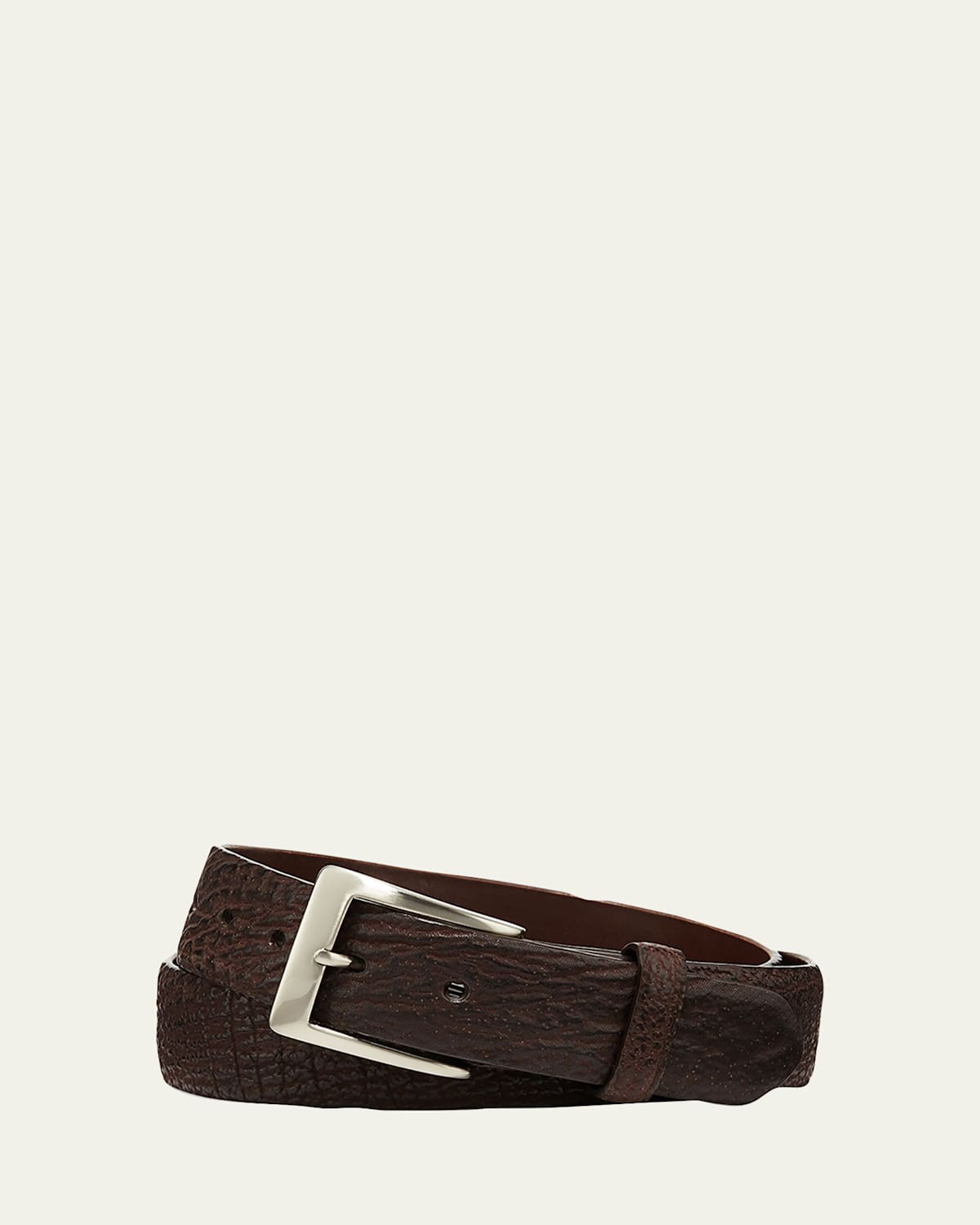 W. Kleinberg Men's Sharkskin Belt