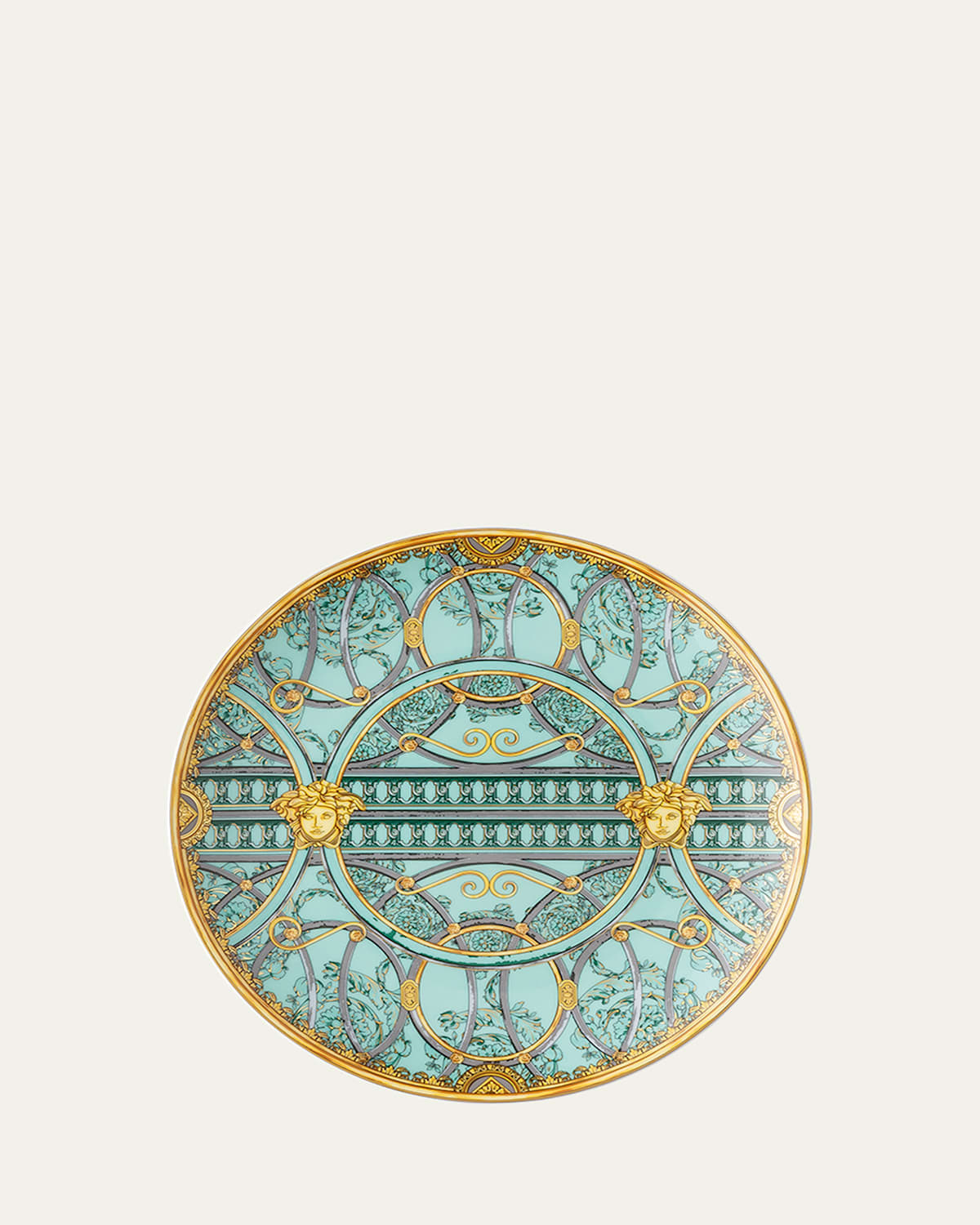 Versace La Scala Del Palazzo Salad Plate In Rosa