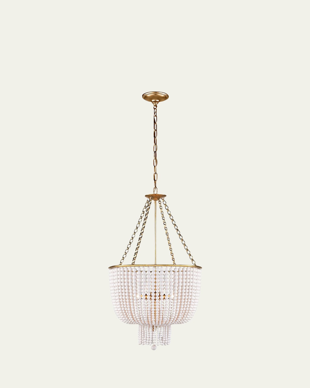 Visual Comfort Signature Jacqueline Chandelier By Aerin In Gold