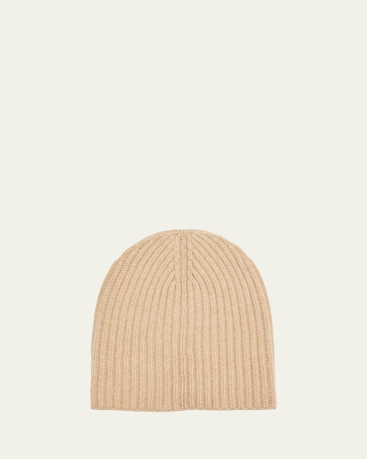 Loro Piana Men's Cashmere Rib-knit Beanie In Neutral