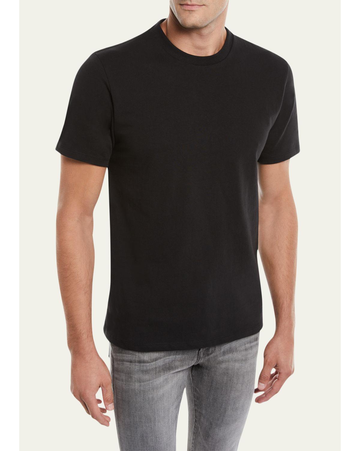 Men'S Heavyweight Cotton Crewneck Classic Fit T-Shirt