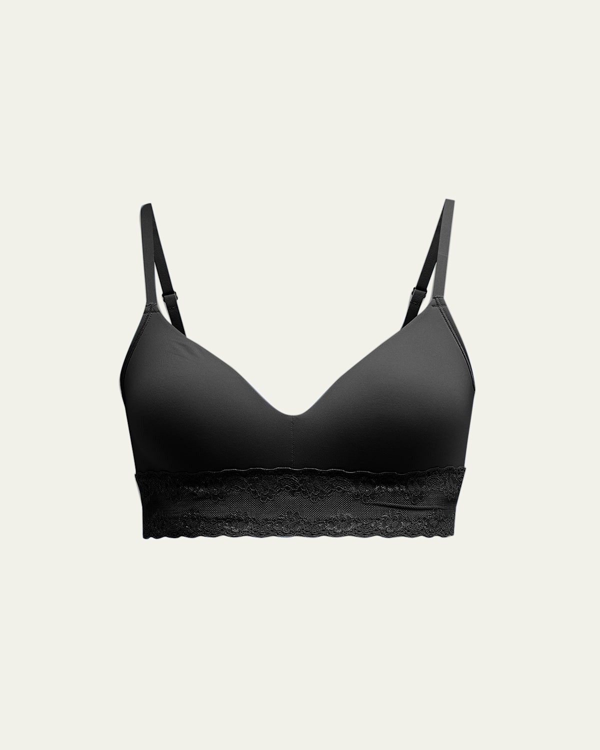 Natori Bliss Perfection Contour Soft Cup Bra 723154 In Black