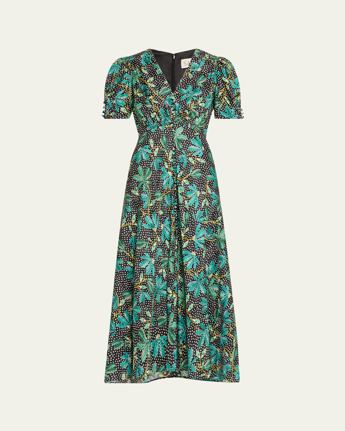 Lea Printed Long Dress