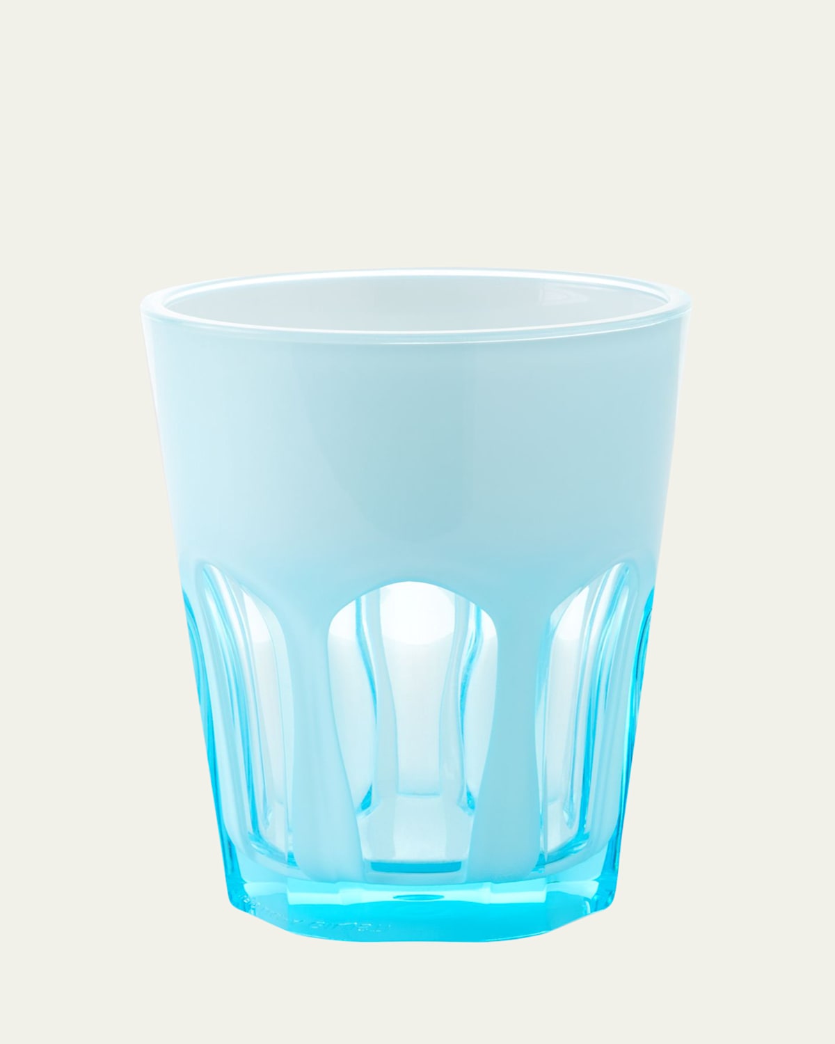 Mario Luca Giusti Double Face Acrylic Tumbler Glass, Turquoise | Thumbnail 3 Mario Luca Giusti Double Face Acrylic Tumbler Glass, Turquoise | Thumbnail 3