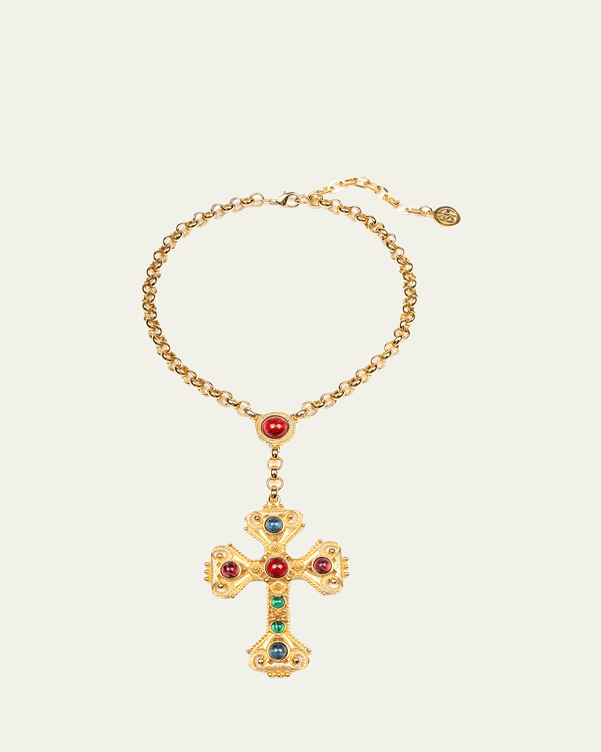 Ben-Amun Long Cross Pendant Necklace | Thumbnail 4 Ben-Amun Long Cross Pendant Necklace | Thumbnail 4